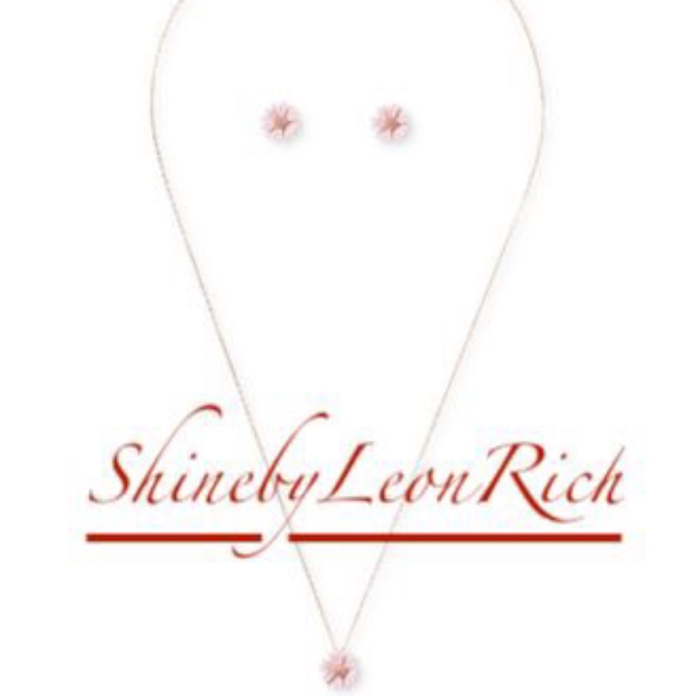 Kate Spade Kate Spade Set Flower Stud Earrings & Pendant Necklace